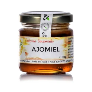 Ajomiel – Miel con Ajo Negro Ecológica | 110g | Naturdis
